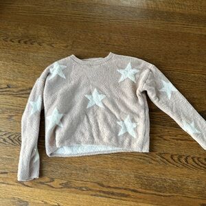 Moon and Madison soft sweater with stars